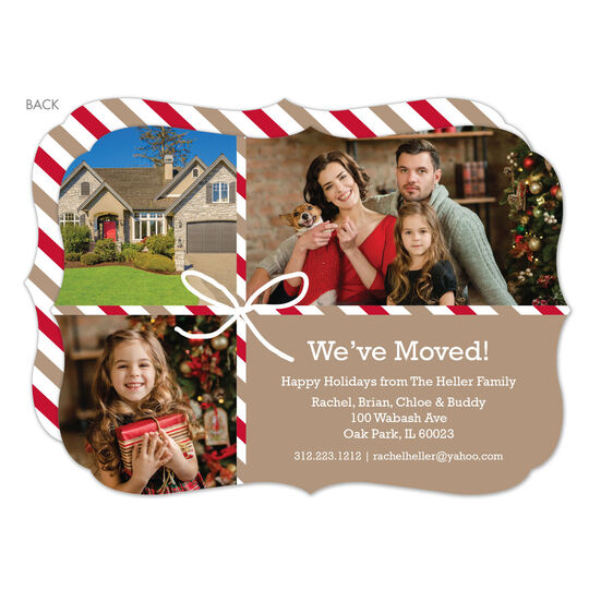 Holiday Package Photo Moving Announcements
